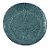 SOUSPLAT DEEP SEA EM VIDRO D32CM COR AZUL - Imagem 1