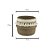 VASO DECORATIVO CIMENTO TASSEL PALHA 20x17cm - Imagem 3