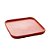 CJ 3 PETISQUEIRAS PORCELANA QUADRADA NÓRDICA 15x15x2cm - Imagem 1