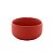 CJ 3 PETISQUEIRAS PORCELANA NÓRDICA VERMELHO MATT 11x5cm - Imagem 1
