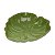 PRATO DECORATIVO DE CERÂMICA BANANA LEAF VERDE 28,5x27x7cm - Imagem 1