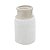 VASO DECORATIVO PORCELANA MARFIM 10x15cm - Imagem 1