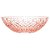 CENTRO DE MESA CRISTAL LYS ROSA 30x10cm - Imagem 3