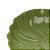 PRATO DECORATIVO DE CERÂMICA BANANA LEAF VERDE 23,5x22x6,5cm - Imagem 2