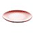 PRATO PORCELANA NÓRDICA VERMELHO MATT 26x3cm - Imagem 2