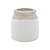 VASO DECORATIVO PORCELANA MARFIM 10x10cm - Imagem 3