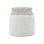 VASO DECORATIVO PORCELANA MARFIM 10x10cm - Imagem 2