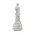 BISPO DECORATIVO DE POLIRESINA MARFIM 9,5x24cm - Imagem 3