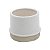 VASO DECORATIVO PORCELANA MARFIM 16x12cm - Imagem 1