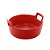 MINI TRAVESSA PORCELANA NÓRDICA VERMELHO MATT 16x8cm - Imagem 1