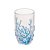 CJ 6 COPOS ALTOS ACRÍLICO CORAL AZUL 650ml - Imagem 1