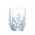 CJ 6 COPOS BAIXOS ACRÍLICO CORAL AZUL 465ml - Imagem 2