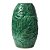 VASO DECORATIVO CERÂMICA FOLHA VERDE 19x31cm - Imagem 1