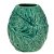 VASO DECORATIVO CERÂMICA FOLHA VERDE 19x21cm - Imagem 2