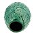 VASO DECORATIVO CERÂMICA FOLHA VERDE 19x21cm - Imagem 3