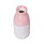 VASO DECORATIVO PORCELANA ROSA/CINZA 7x15cm - Imagem 2