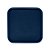 CJ 2 TRAVESSAS PORCELANA NÓRDICA AZUL ESCURO MATT 25x25x2cm - Imagem 3