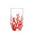 CJ 6 COPOS ALTOS ACRÍLICO CORAL VERMELHO 650ml - Imagem 3