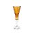 CJ 6 TAÇAS DE CRISTAL ECOLÓGICO P/CHAMPAGNE WELLINGTON ÂMBAR 180ml - Imagem 2
