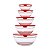 CJ. DE 5 BOWLS DE VIDRO SODO-CÁLCICO SORTIDOS - Imagem 3