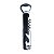 SACA-ROLHAS EM ACO INOX E PLASTICO L3,5XP1,3XA13,8CM - Imagem 1