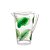 JARRA ACRÍLICO C/TAMPA LEAF VERDE 2,9l - Imagem 2