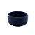 CJ 3 PETISQUEIRAS PORCELANA NÓRDICA AZUL ESCURO MATT 11x5cm - Imagem 1