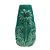 VASO DECORATIVO CERÂMICA PALMEIRA VERDE 13x25cm - Imagem 1