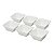 CJ 6 TIGELAS DE PORCELANA DURABLE PORCELAIN SQUARE 460ML - Imagem 3