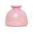VASO DECORATIVO PORCELANA ROSA 9x8cm - Imagem 3