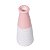 VASO DECORATIVO PORCELANA ROSA/CINZA 8x18cm - Imagem 2