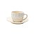 JG 4 XÍCARAS 200ML E PÍRES DE PORCELANA TIMES - Imagem 5