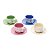 JG 4 XÍCARAS 200ML E PÍRES DE PORCELANA TIMES - Imagem 2
