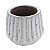 VASO DECORATIVO PORCELANA BRANCO 12x10cm - Imagem 4