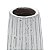 VASO DECORATIVO PORCELANA BRANCO 13x24cm - Imagem 3