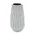 VASO DECORATIVO PORCELANA BRANCO 12x20cm - Imagem 1