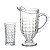 JG REFRESCO FILIPA 7 PECAS EM CRISTAL ECOLOGICO 1L+6X330ML - Imagem 1