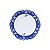 CJ 6 PC PRATOS DE PORCELANA P/SOBREMESA LIMOGES ALLEGRO 22cm - Imagem 1