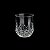CJ 7 PCS DE CRISTAL JARRA 1,3l E 6 COPOS IMPERIAL 320ml - Imagem 3