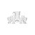 CJ 7 PCS DE CRISTAL DE CHUMBO 1 JARRA 1,35l E 6 TAÇAS 225ml - Imagem 1