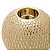 VASO DECORATIVO CERÂMICA DOURADO 10x9cm - Imagem 4