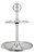 PRATO 2 AND VIDRO/METAL NIQUELADO CLEAN 36CM - Imagem 1