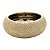 VASO DECORATIVO CERÂMICA DOURADO 20x8cm - Imagem 2