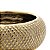 VASO DECORATIVO CERÂMICA DOURADO 20x8cm - Imagem 4