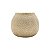 VASO DECORATIVO CERÂMICA DOURADO 16x13cm - Imagem 2