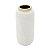 VASO DECORATIVO CERÂMICA DOURADO/BRANCO 12x24cm - Imagem 2