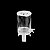 DISPENSER DE VIDRO C/SUPORTE E TAMPA DE AÇO INOX 18x36,5cm - Imagem 3