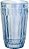 JOGO DE 6 COPOS BRETAGNE EM VIDRO 355ML A13CM COR AZUL LUSTER - Imagem 1