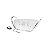 SALADEIRA AÇO INOX C/CONCHA P/MOLHO E 5 DIVISÕES NAPOLI 28CM - Imagem 3