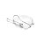 SALADEIRA VIDRO C/ALÇA E TALHERES DE AÇO INOX GENOVA 42X35X13CM - Imagem 2